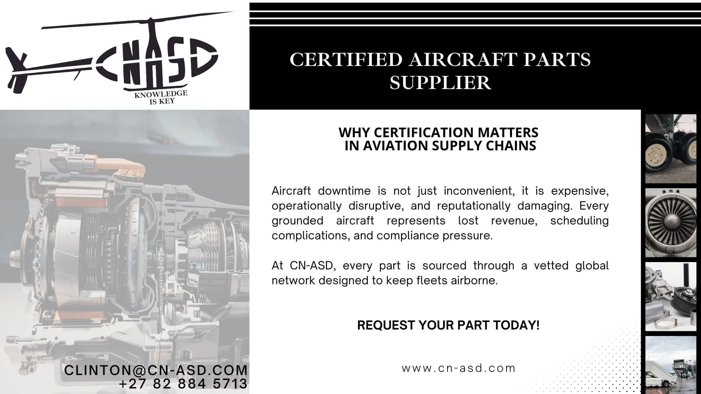 Certified Aircraft Parts Supplier